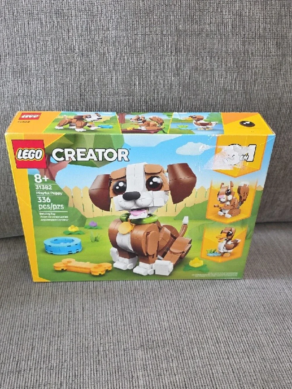 LEGO Creator Playful Puppy 3-In-1 Building Set, Ages 8+, New In Box.